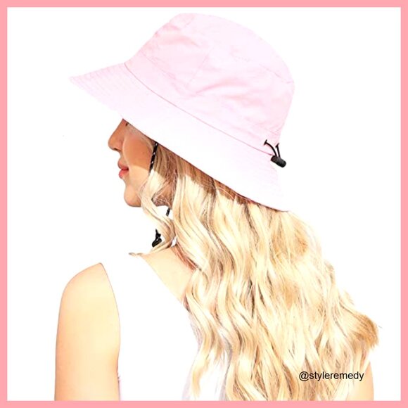 Waterproof Nylon Packable Bucket Hat UV Protection Adjustable main image 3